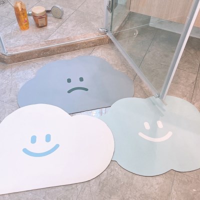 욕실 주방 다용도 용품 클라우드 욕실 발매트